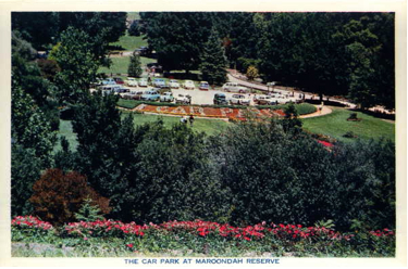 Photograph of the top car park, circa 1955.