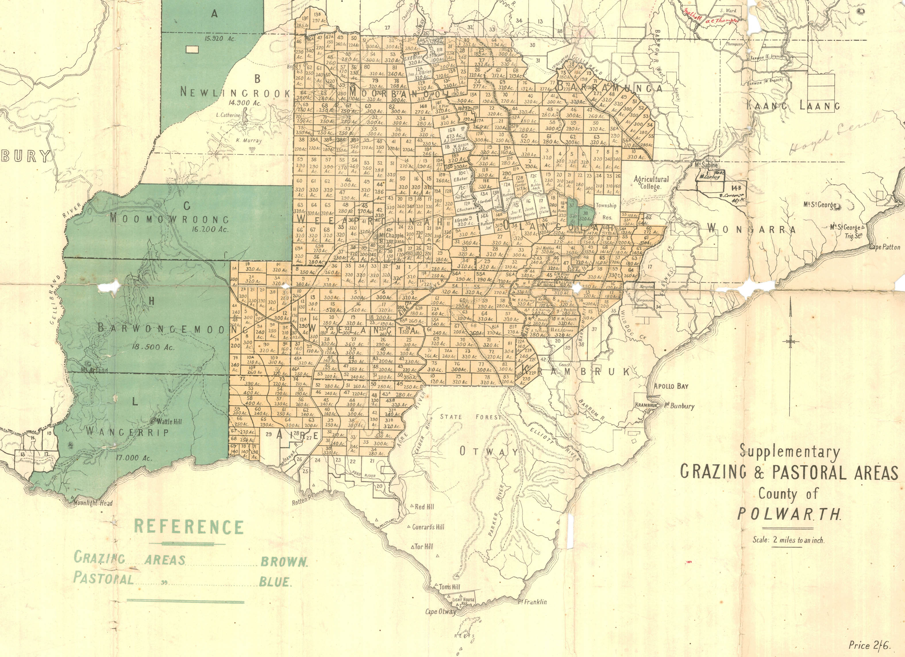 Polwarth Map 