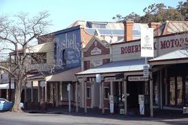 A photo of shops in Maldon