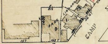 Map of Reserve Benevolent Asylum Committee 1878.