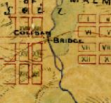 Detail of a goldfields map